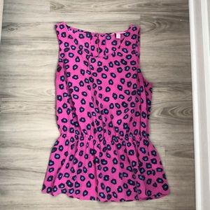 Lily Pulitzer peplum top